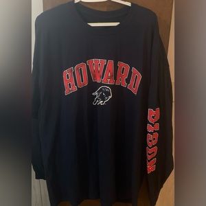 Howard University Long Sleeve Shirt